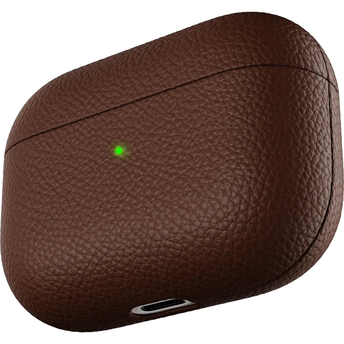 Keybudz Artisan Leather Case for Airpods Pro - Natural Brown