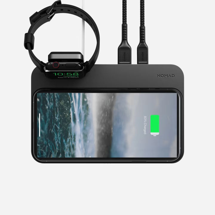 Nomad Base Station V2 Wireless Charger w/ Apple Watch Stand