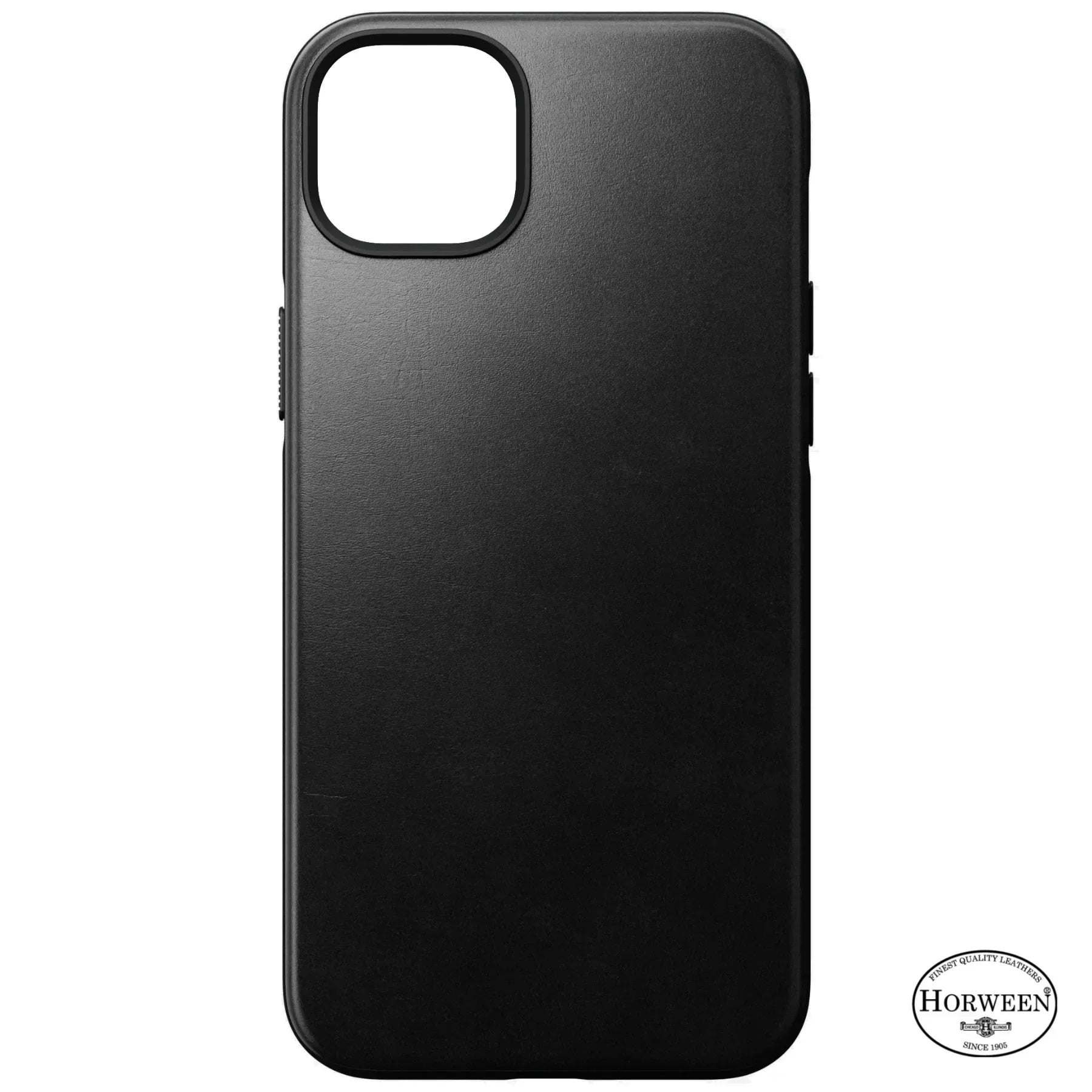 Nomad Modern Horween Leather Case - iPhone 15 - Black