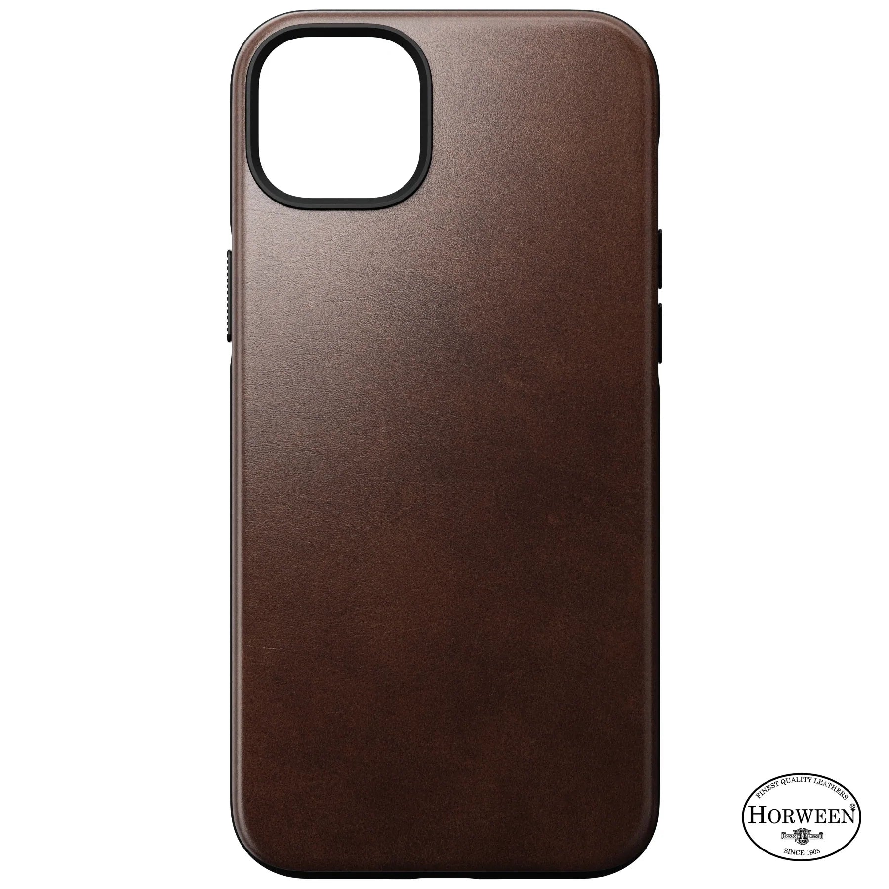 Nomad Modern Horween Leather Case - iPhone 14 Plus - Brown