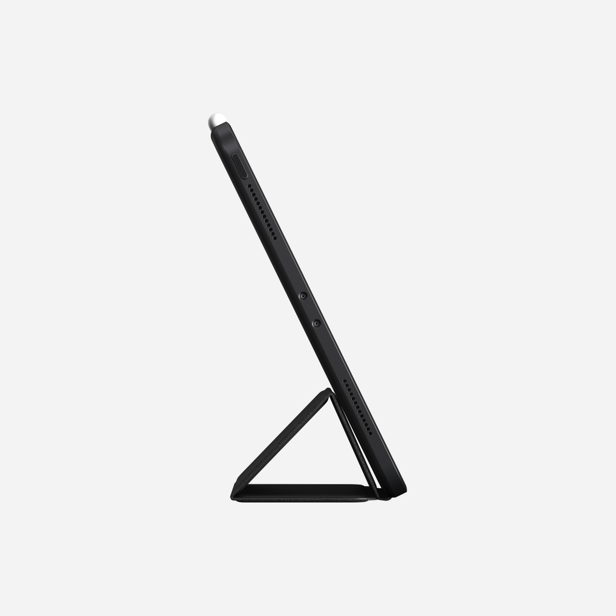 Nomad Rugged Case w/ Leather For iPad Pro 11" (3rd & 4th Gen) - Black