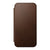 Nomad Modern Leather Folio Case iPhone 15 Plus - Brown