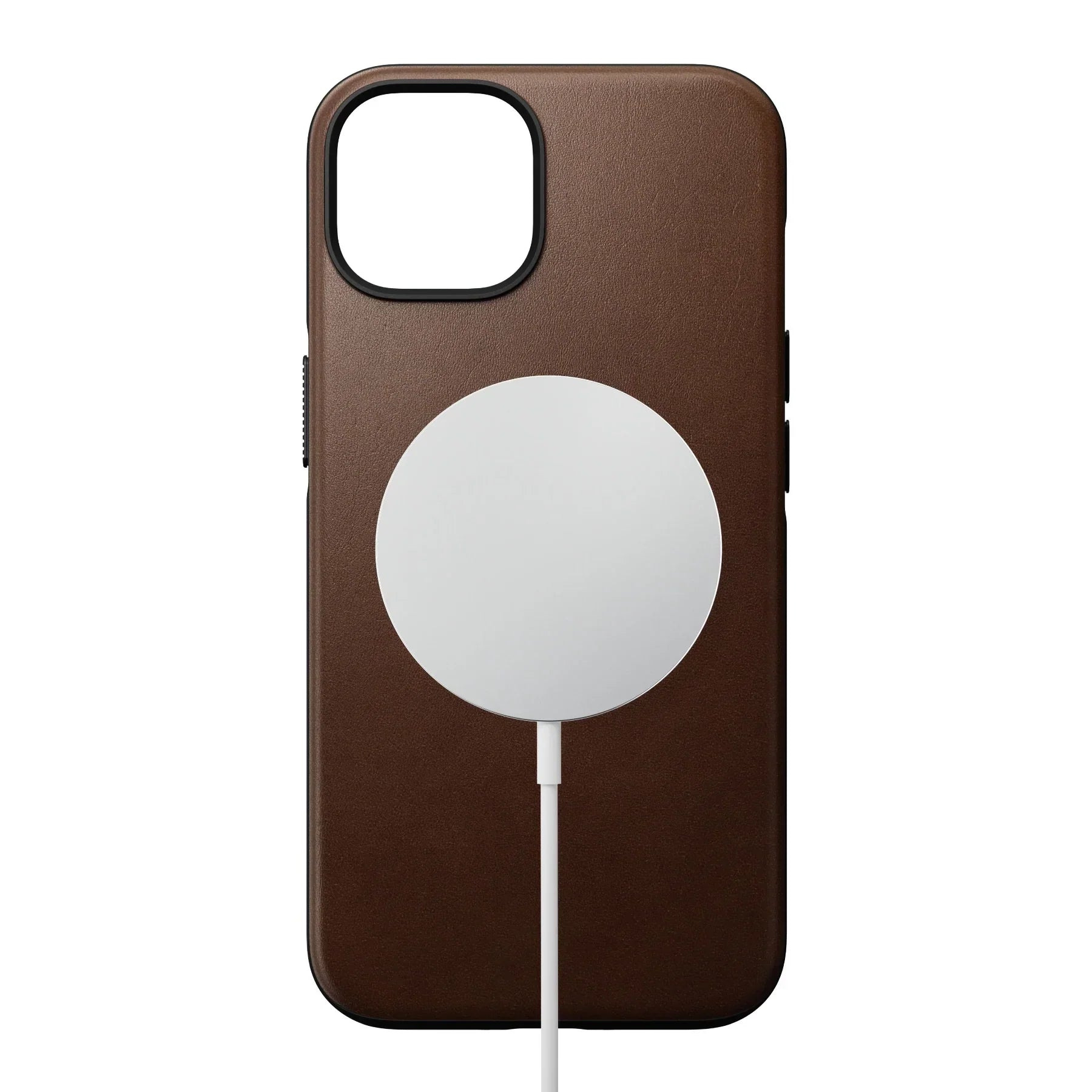 Nomad Modern Leather Case - iPhone 15 Plus - Brown