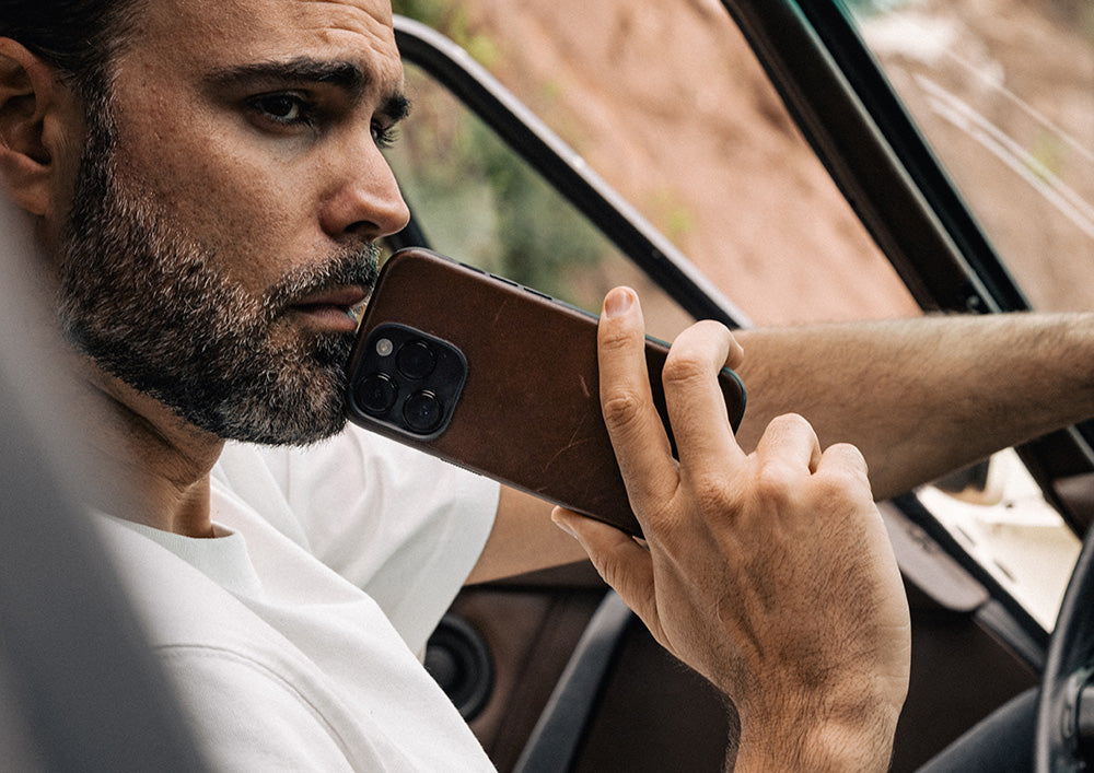 Nomad Modern Horween Leather Case - iPhone 15 Pro Max - Brown