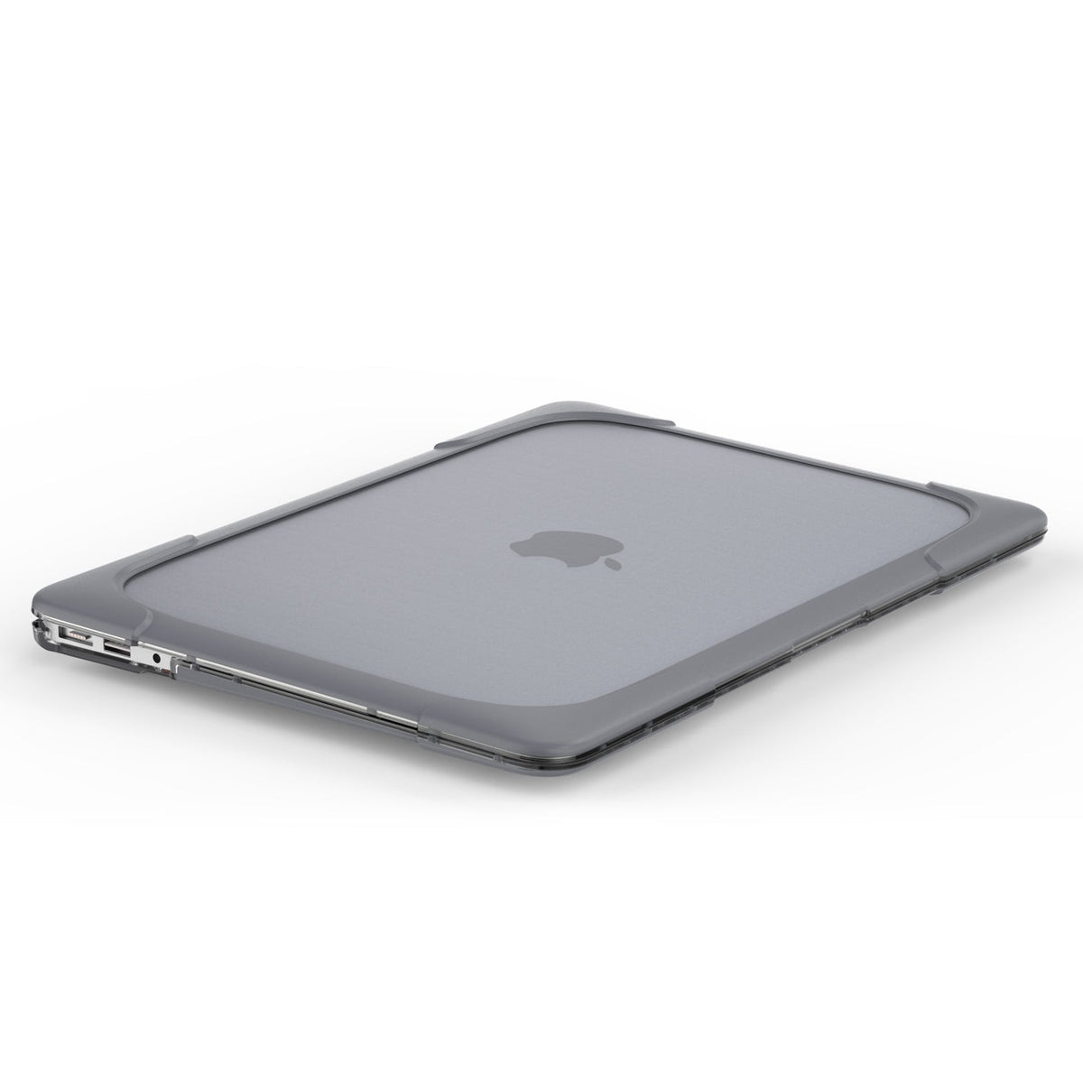 Rugged Protective &amp; Heavy Duty Case Macbook Air 13 (2010-2017) - Clear Grey
