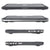 Rugged Protective & Heavy Duty Case Macbook Retina 15 (2012-2015) - Clear Grey