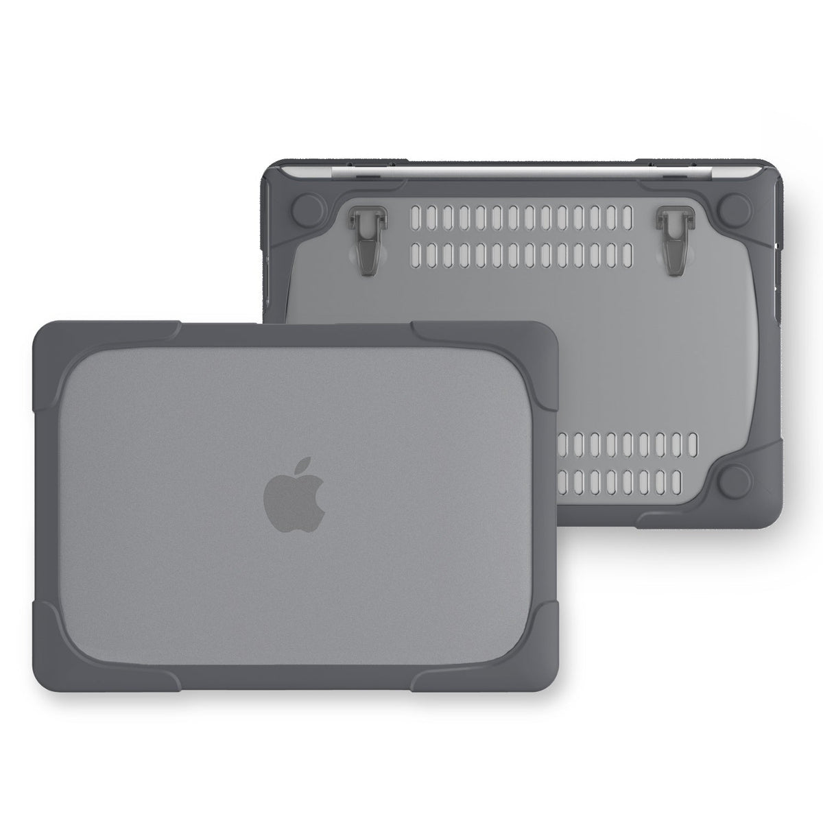 Rugged Protective & Heavy Duty Case Macbook Retina 15 (2012-2015) - Clear Grey