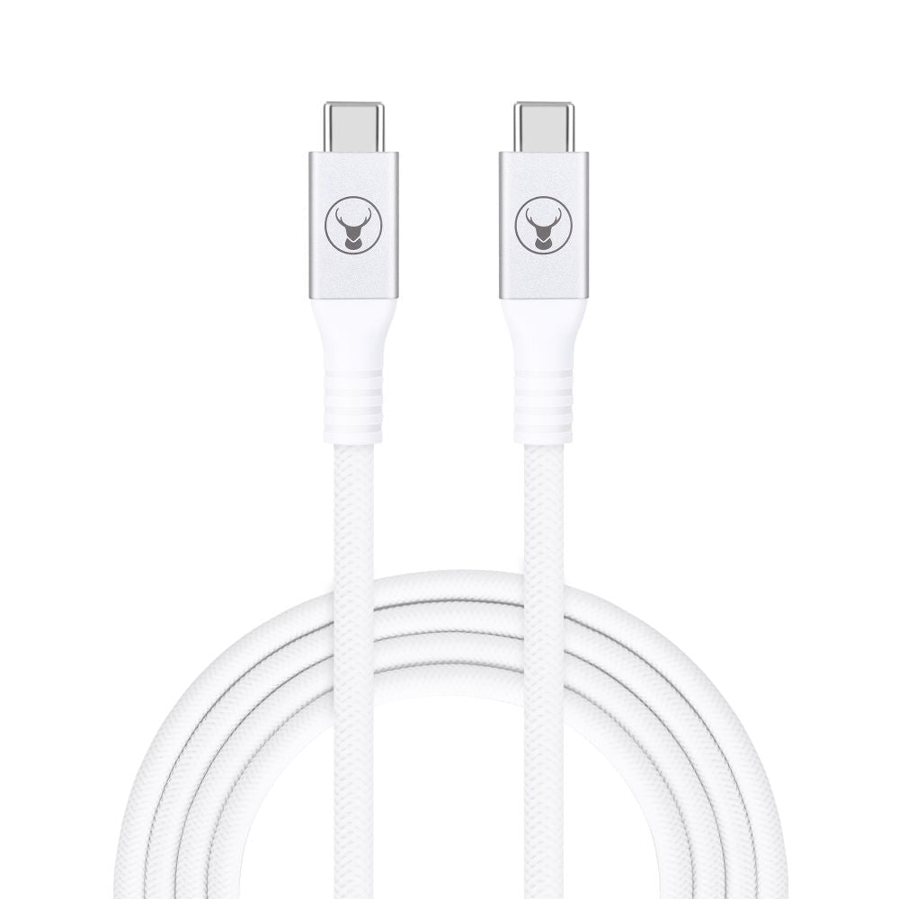 BONELK USB-C to USB-C Long-Life Cable 20Gbps / 140W 2m (White)