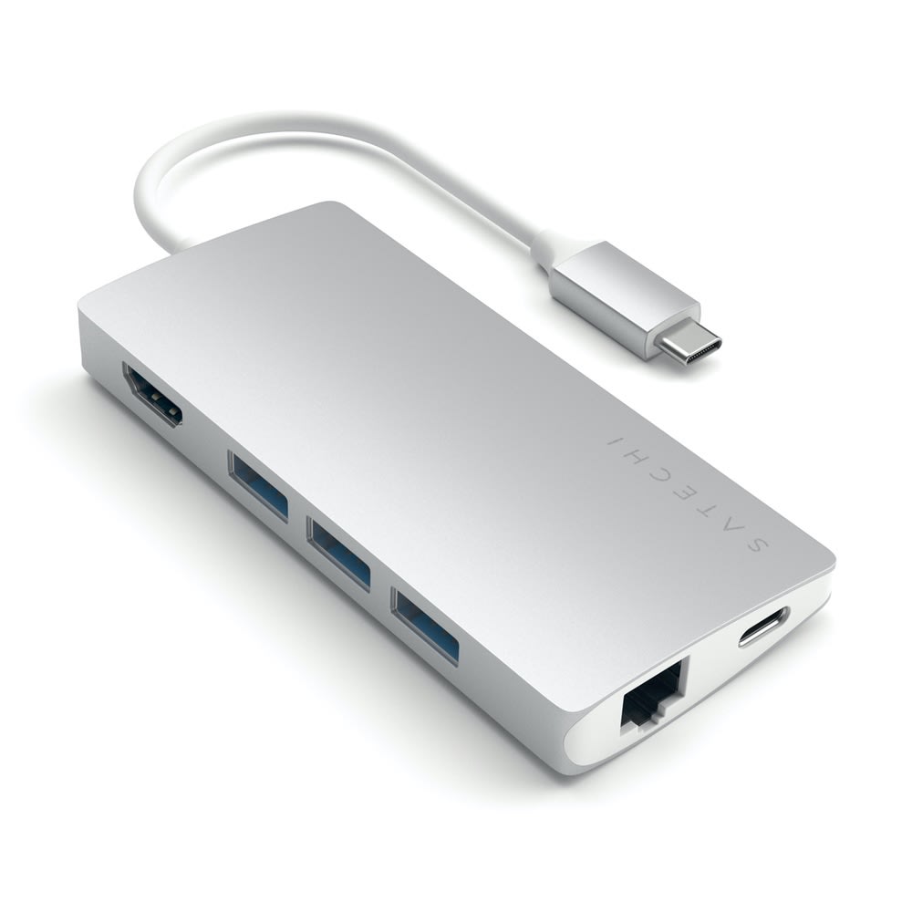 Satechi USB-C Multi-Port Adapter 4K HDMI w/ Ethernet V2