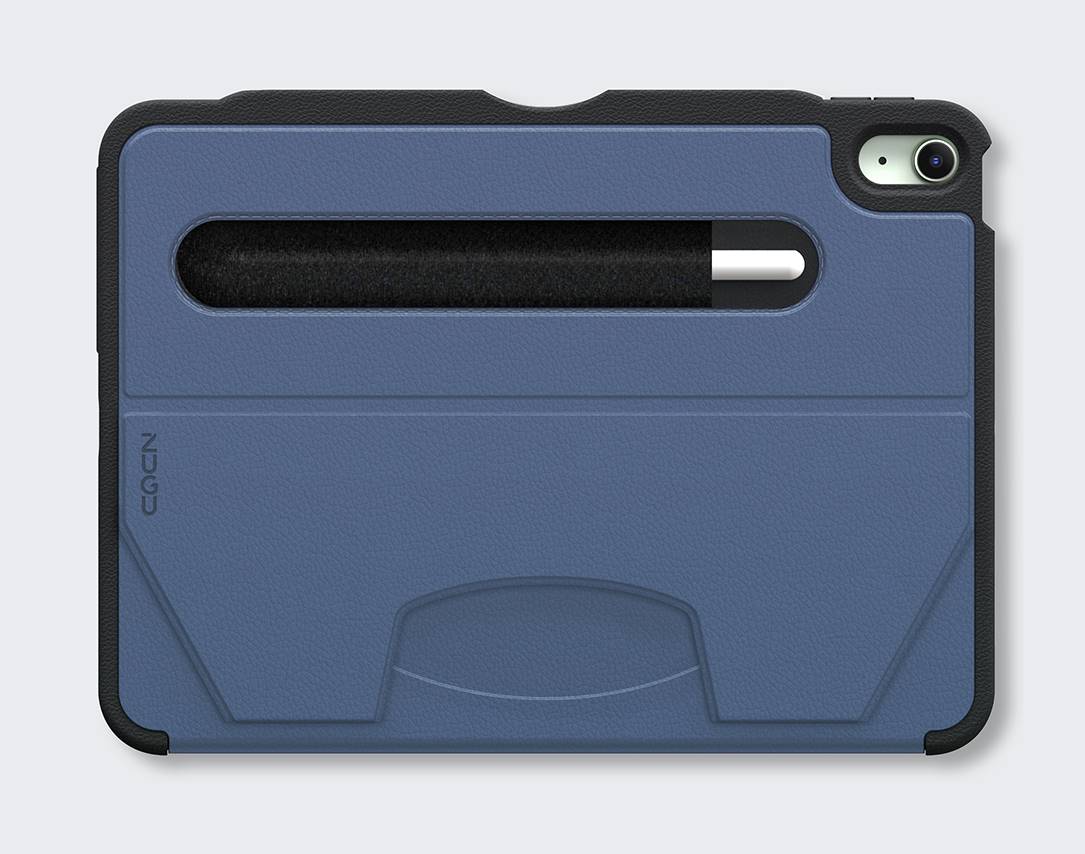 Zugu iPad Folio Case Magnetic Stand iPad Air 5th & 4th 10.9 inch - Slate Blue